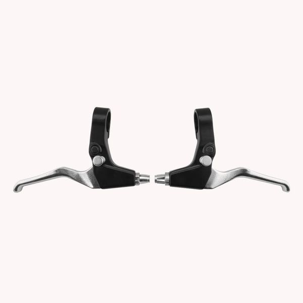 Sunlite Locking Brake Levers, 22.2mm Clamp, Black/Silver