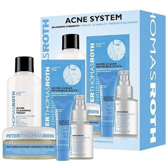 Peter Thomas Roth Acne System 5 piece kit limited edition new with box