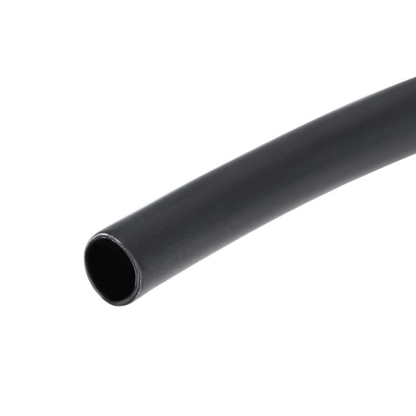 sourcing map Heat Shrink Tubing, 1/16"(1.6mm) Dia 3:1 rate Shrinkable Tube Cable Sleeve 10ft - Black