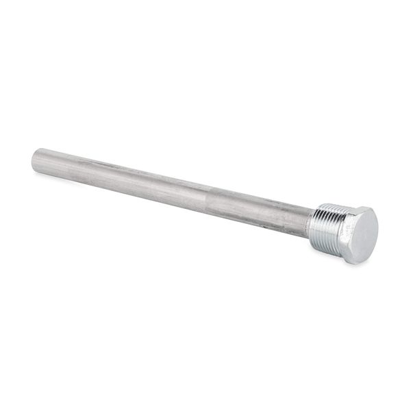 Camco Aluminum Anode Rod- Extends the Life of Water Heaters by Attracting Corrosive Elements, Tank Corrosion Protection (11563), Silver