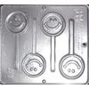 Smile Smiley Face Lollipop Chocolate Candy Mold 249