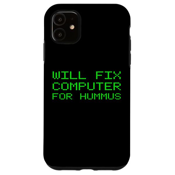 iPhone 11 Will Fix Computer For Hummus Arab Jew PC Repair Technician Case