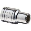 SK Hand Tool 43703 12-Piece 1/4" Drive Standard Socket, 5.5mm, Chrome