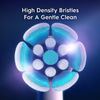 iO Series Gentle Care Replacment Brush Head for Oral-B iO Series Electric Toothbrushes, White, 4 Count