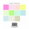 DCWV Single-Sided Cardstock Stack 6"X6" 36/Pkg-Shimmer Pastels Solid, 12 Colors/3 Each