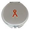 Red Ribbon Compact Mirror Handbag Gift With Free Engraving 474