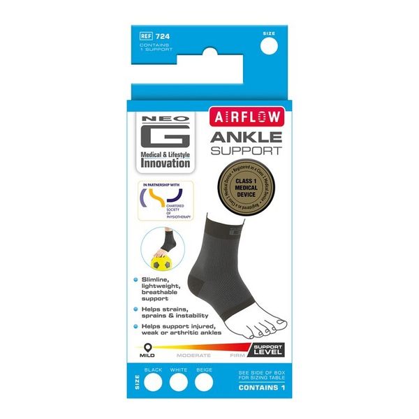 NEO G AIRFLOW ANKLE SUPPORT SMALL