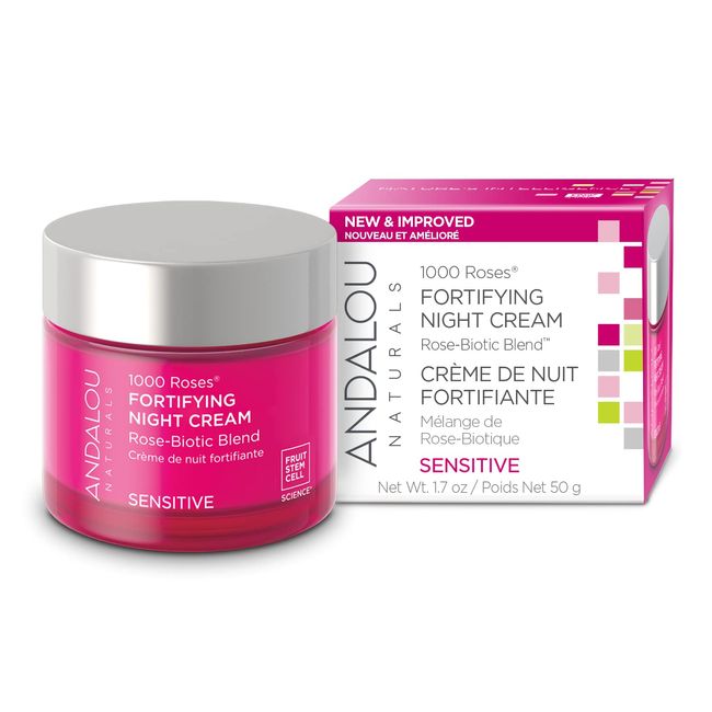 Andalou Naturals 1000 ROSES® Fortifying Night Cream