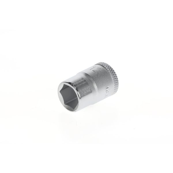 GEDORE Socket, 3/8" 10 mm drive, Hexagonal, 12 mm width, Tool, 30 12, Chrome-plated steel