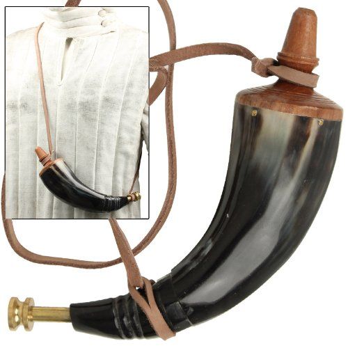 Armory Replicas Colonial Civil War Repro Revolutionary Musket Rifle Gun Powder Brass Screw Horn