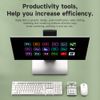 SIKAI CASE 2023 New Model One-Handed Keyboard, Programmable Keyboard, 6 Knobs, 2 Knobs (RGB Included, 2 Knobs, 18 Characters, 6 Sequential Hits, Wireless Continuously), Supports Bluetooth/2.4G