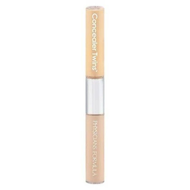 2 PACK PHYSICIANS FORMULA CONCEALER TWINS 2 IN 1 CREAM CONCEALER # 3056 YELLOW