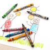 cra-z-art Mega Box 96 Crayons - Bonus Scented Marker - Built in Sharpener