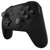 eXtremeRate Black Replacement Handle Grips for Nintendo Switch Pro Controller, Soft Touch DIY Hand Grip Shell for Nintendo Switch Pro - Controller NOT Included