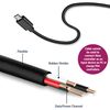 Numskull xBox One micro USB Extra Long 4m Play & Charge Cable PS4