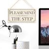 Please Mind The Step - Vintage Style Handmade Sign Steps Warning Notice