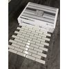 10 Sheets Mosaico Soho Warm Gray 1x3 Mini Brick Mosaic Tile Backsplash