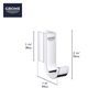 GROHE 41039GN0 Selection Robe Hook, Brushed Cool Sunrise