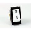 On/Off White Rocker Switch