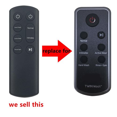 AGF78364301 PERFASCIN Replace Infrared Remote Control Fit for LG Twin WASH Magnetic RCW1 WD100C WD200C WD205C Series
