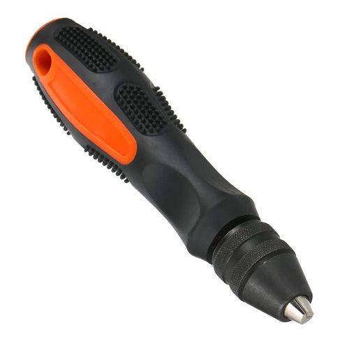 MOLATE Pin Vice, Micro Hand Drill, Compatible with Twist Drill Bits, 0.02 - 0.3 inches (0.5 - 8 mm), Manual Drill, Hand Drill Tool, For Drilling
