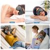 HiiPeak Eye Mask for Sleep, Comfortable Sleep, 3D, Light Blocking, 99.99% Eyes, No Pressure, Silk Texture, Lightweight, Earplug Set, Memory Foam, Nap, Peaceful Sleep, Blindfold, Compact, Soft, Office, Travel, Business Trips, Storage Bag Included, Gray