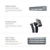 Defender Razor with 8 Sensitive refill cartridges