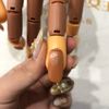 200Pcs Hand Practice Finger Tips Life Size Nail Art Training Hand Practice Learning Model for Training