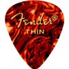 Fender 098-0451-700 451 Shape Picks, 12 Count, Shell, Thin