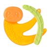 CHICCO - Coolant Teether 4 Months +, Green/Orange, Assorted Colours, Pack of 1