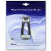 Cathedral Art St. Christopher Visor Clip, One Size, Silver