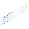 Premium Set of 3 Brushes Set Cow Design ND24 Bestseller Fine Hair Brush Set – Gel Brush Nail Art Brush french nail brushes UV Nail Gel Nails Nail Art Design