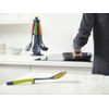 Joseph Joseph Elevate Carousel Nylon Kitchen Utensil Set with Rotating Storage Stand, 6-Piece, Rainbow