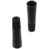iuniq 2 PC Threaded Tip Replacement, Taper Plastic Threaded Handle Tips for Paint Roller Brush Telescopic Pole