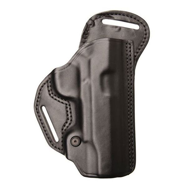 BLACKHAWK Leather Check-Six Black Holster, Size 18, Right Hand, (S&W MP 9/40 4-inch)