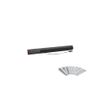 Electric Confetti Cannon 50cm White/Silver