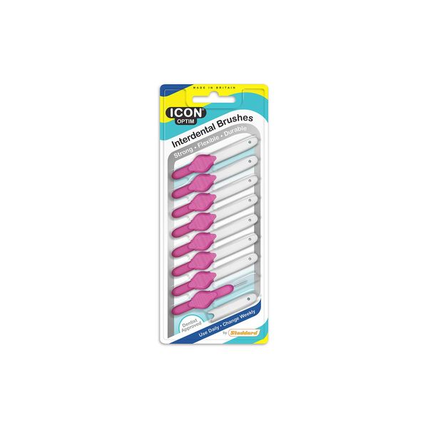 Stoddard Icon Interdental Brush - 0.4 Pink - 8 per Pack