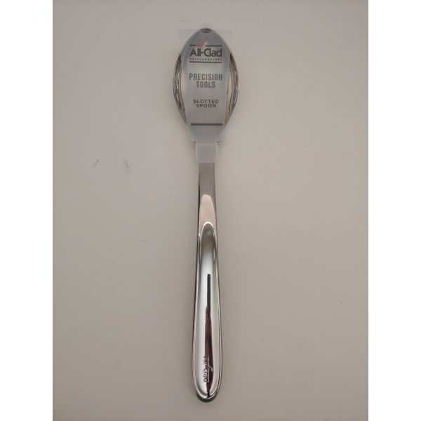 All-Clad Precision Tools Stainless Steel Slotted Spoon 14"