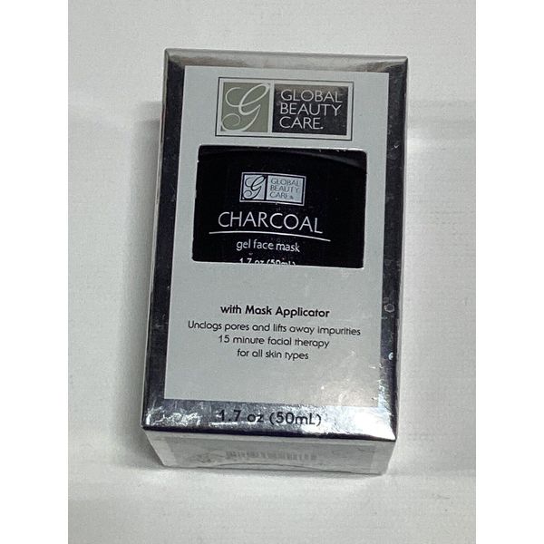 Global Beauty Care Charcoal Gel Face Mask 1.7 oz