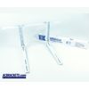 MINI SPLIT AC WALL MOUNT BRACKETS 31" x 16" x 20" PRE-ASSEMBLED