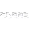 Laprive Auto 4pcs Side Window Deflectors Window Visors for 11-15 Sorento Visor Sun/Rain Guard