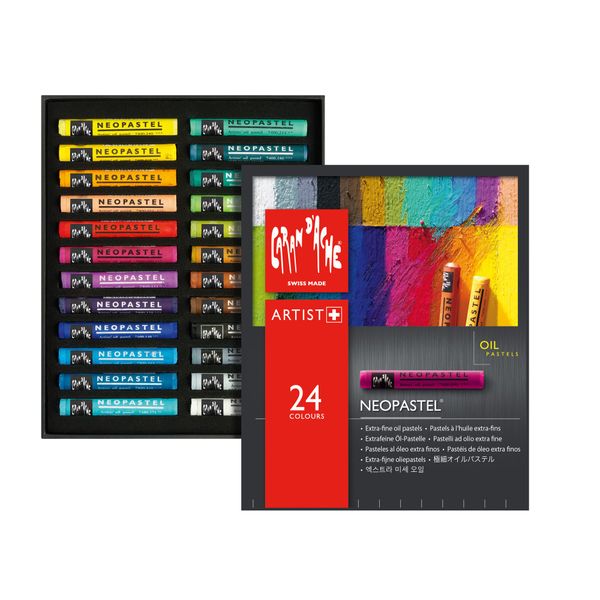 Caran d'Ache Neopastel Oil Pastels Set Of 24 (7400.324)