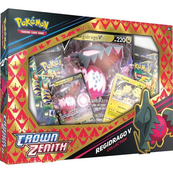 Pokemon Regidrago V Crown Zenith Collection