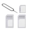 Noosy 4-in-1 Sim Card Adapter Set - White