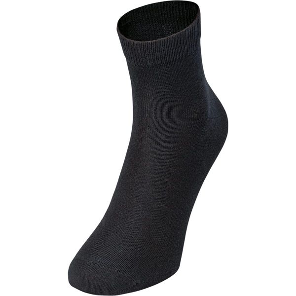 JAKO Freizeitsocken kurz 3er Pack, Größe:3, Farbe:schwarz