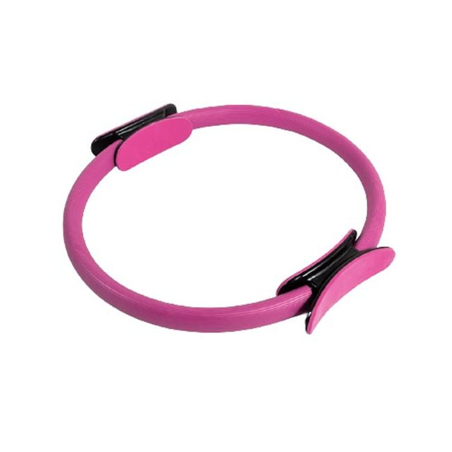 Pilates Ring Yoga Circle Stretch Exercise Diet Fitness Training Muscle Training Shape Up (M&amp;Boo) (Pink)