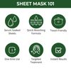 Nykaa Naturals Skin Secrets Bubble Sheet Mask - Helps Fight Breakouts and Soothe Skin - Reduces Puffiness and Redness - Leaves Your Skin Feeling Fresh and Clean - Neem and Turmeric - 0.67 oz