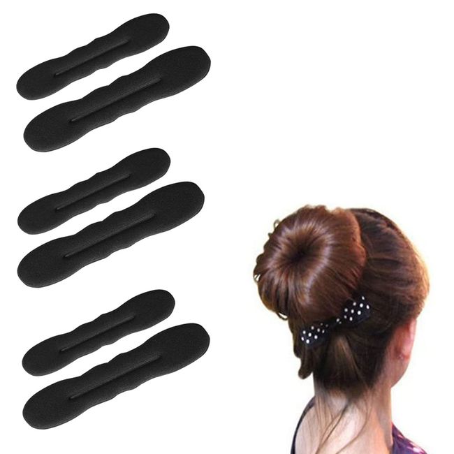 Hair Bun Maker Upgraded Haarhalter,Lockenwickler Donut Tools,Schwamm Clips,Haar Styling Donut Brötchen,Haar Twist,Haar Twist Kranz Donut Werkzeug