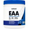 EAA Powder 30 Servings (Blue Raspberry) - Essential Amino Acids - Non-Gmo, Gl...