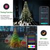 100 LED Fairy Lights String Rope Light Christmas USB Remote Bedroom Smart App